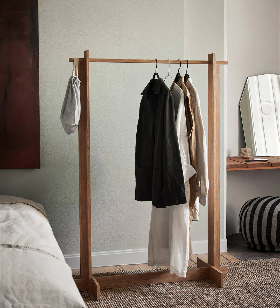 bridge clothes rack