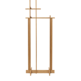 bridge clothes stand - oiled oak