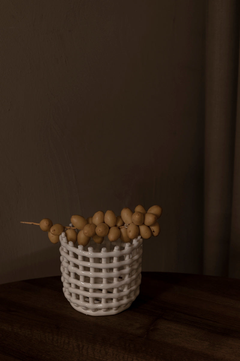 ceramic basket