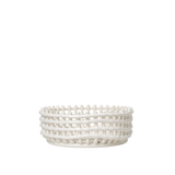 ceramic centrepiece - off white