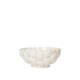 plait bowl - off white