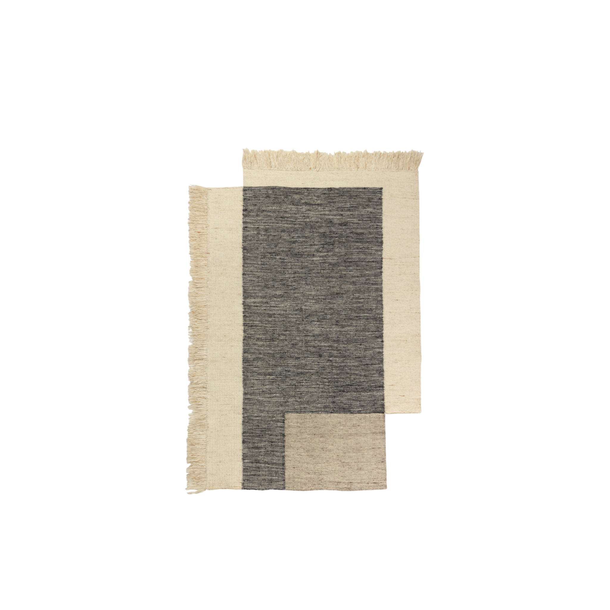 counter - rug charcoal / off-white