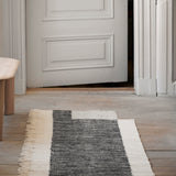 counter - rug charcoal / off-white