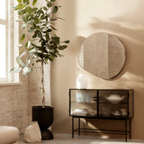 haze sideboard - reeded glass