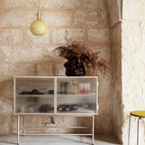 haze sideboard - reeded glass
