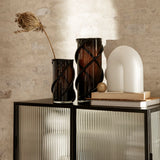 haze vitrine - reeded glass