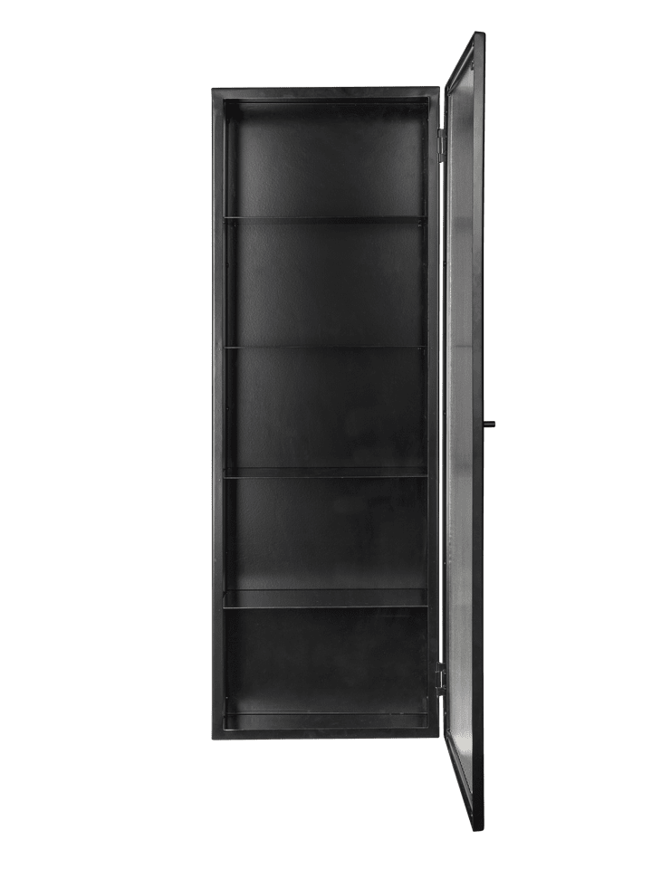 haze wall cabinet - reeded glass