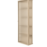 haze wall cabinet - reeded glass