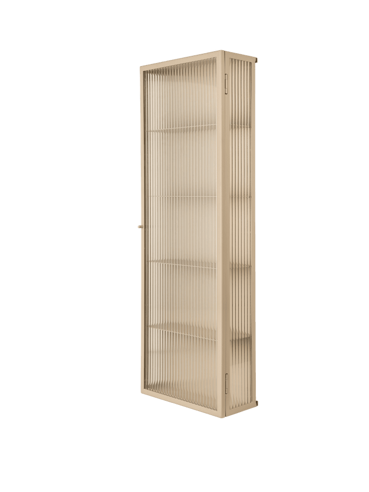 haze wall cabinet - reeded glass