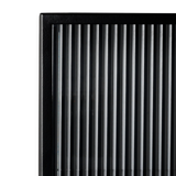 haze wall cabinet - reeded glass