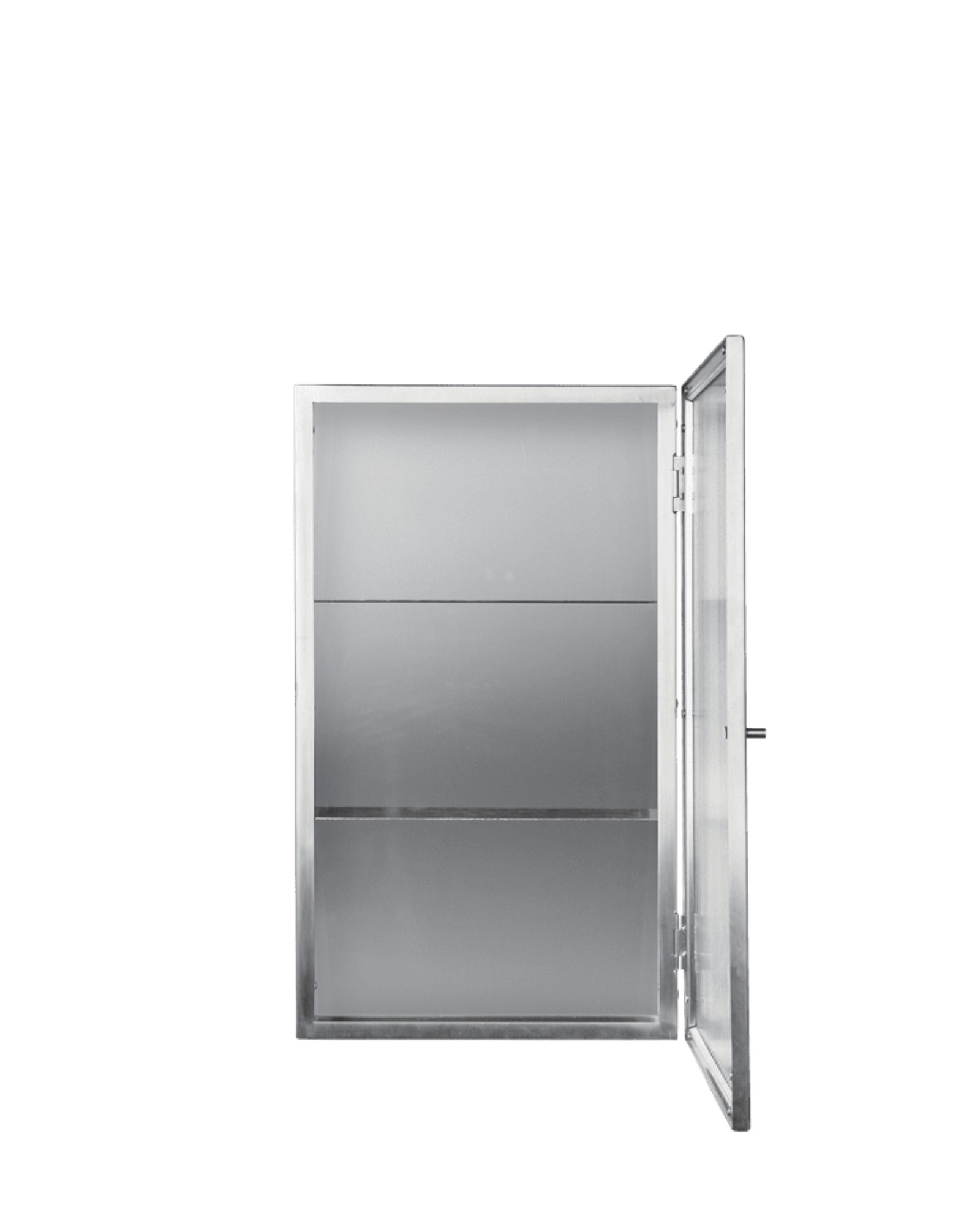 haze wall cabinet - reeded glass