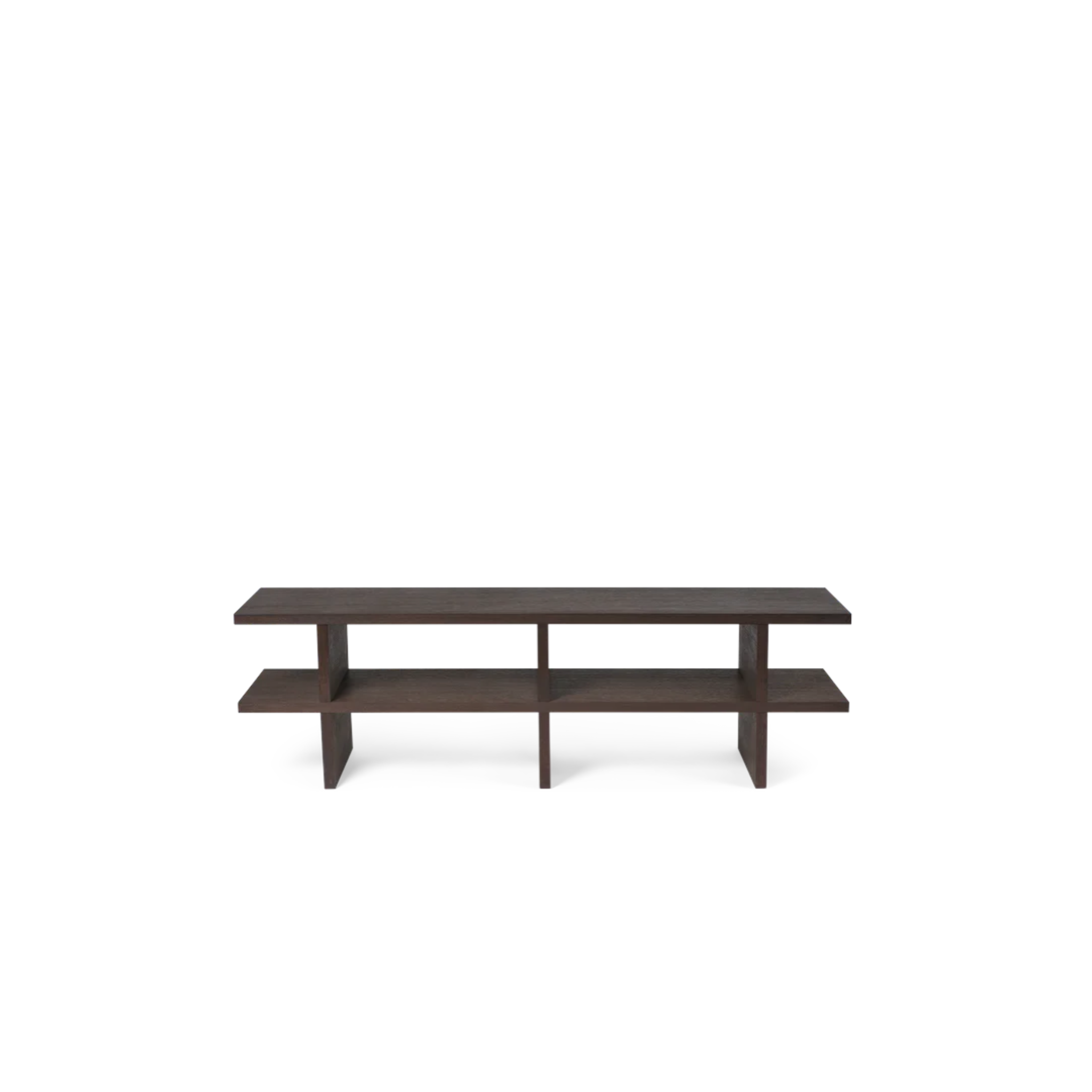 kona - bench dark stained