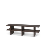 kona - bench dark stained