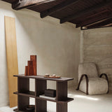 kona - bookcase dark stained