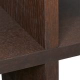 kona - bookcase dark stained