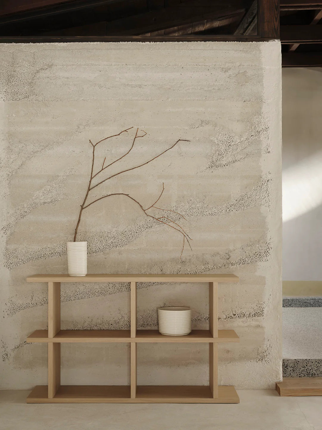 kona - bookcase natural 