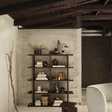 kona - bookcase dark stained