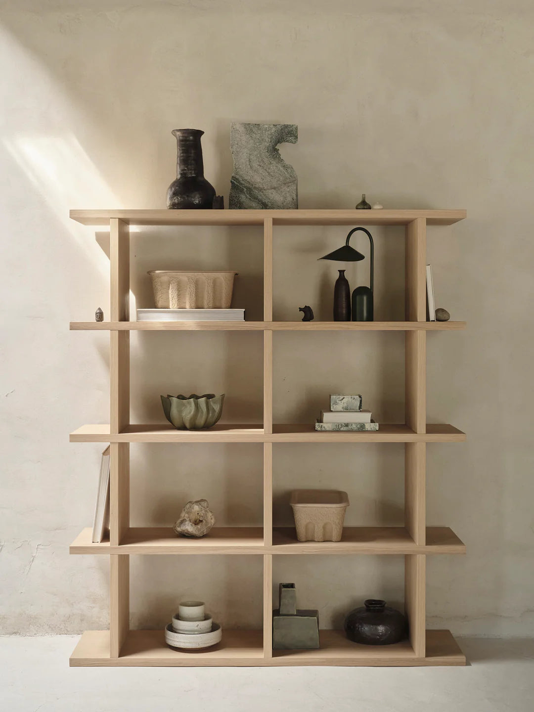 kona - bookcase natural 
