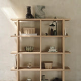kona - bookcase natural 