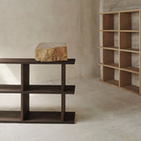 kona - bookcase dark stained