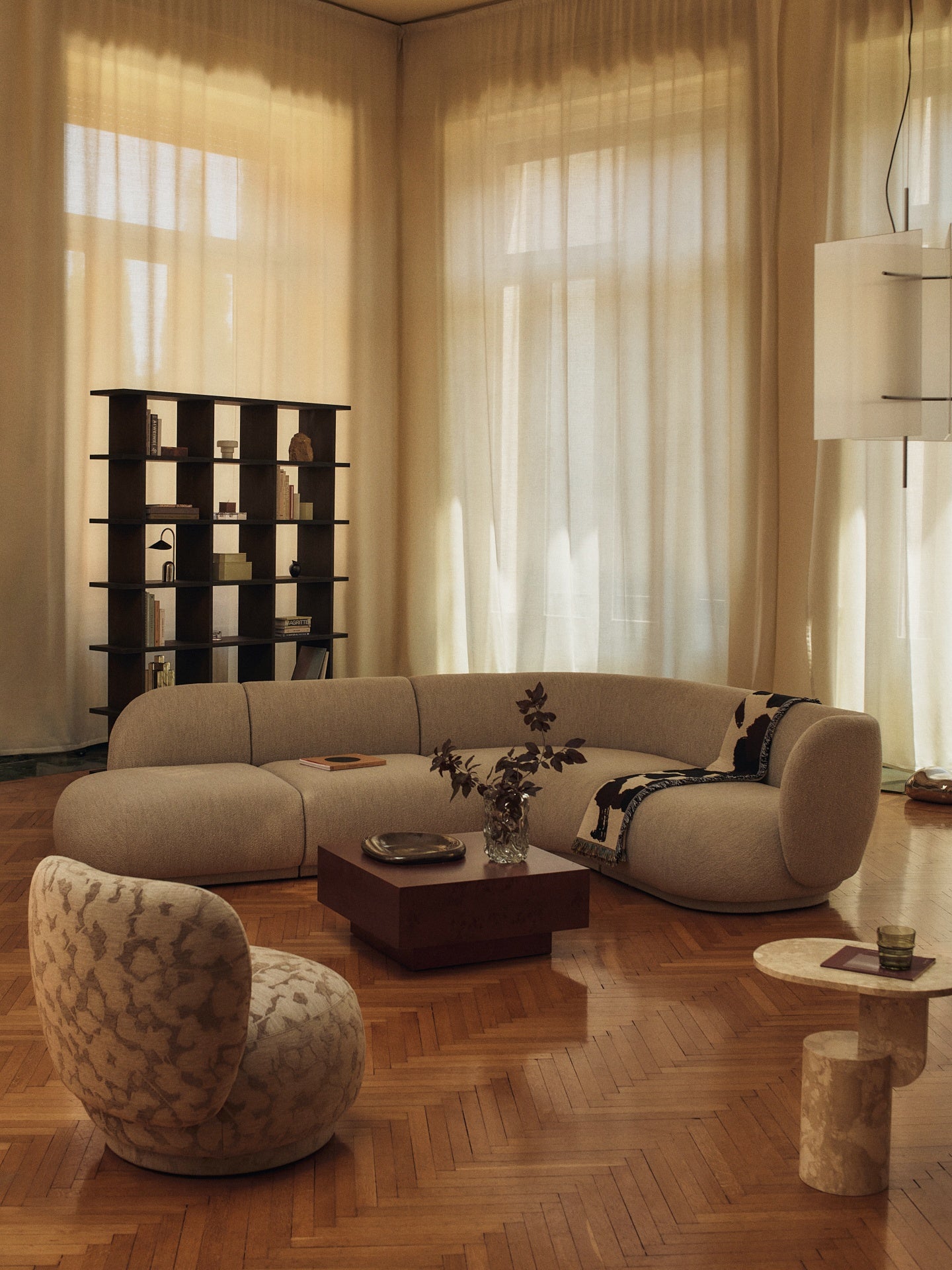 kona - bookcase natural 