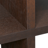 kona - bookcase dark stained
