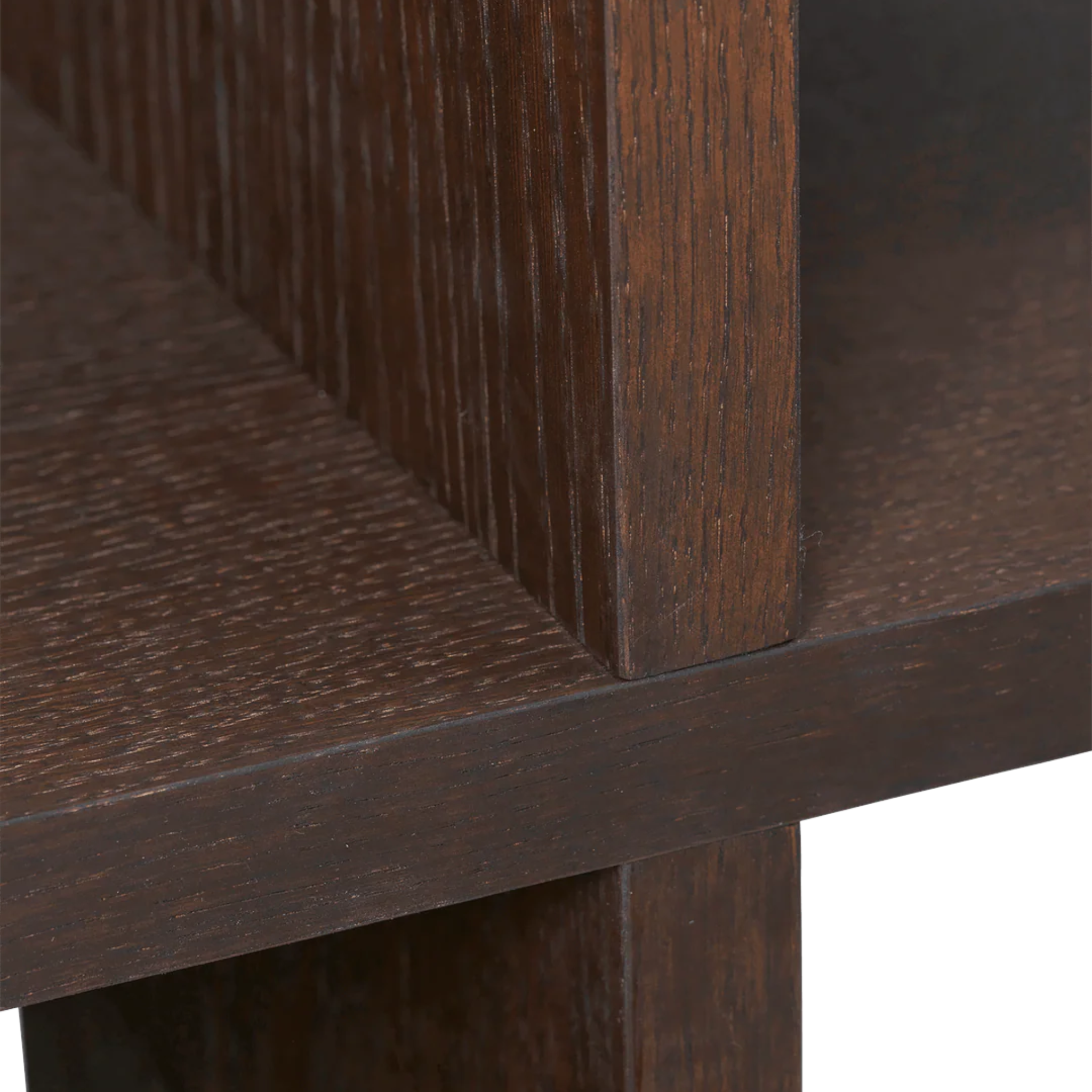 kona - bookcase dark stained