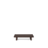 kona - side table dark stained