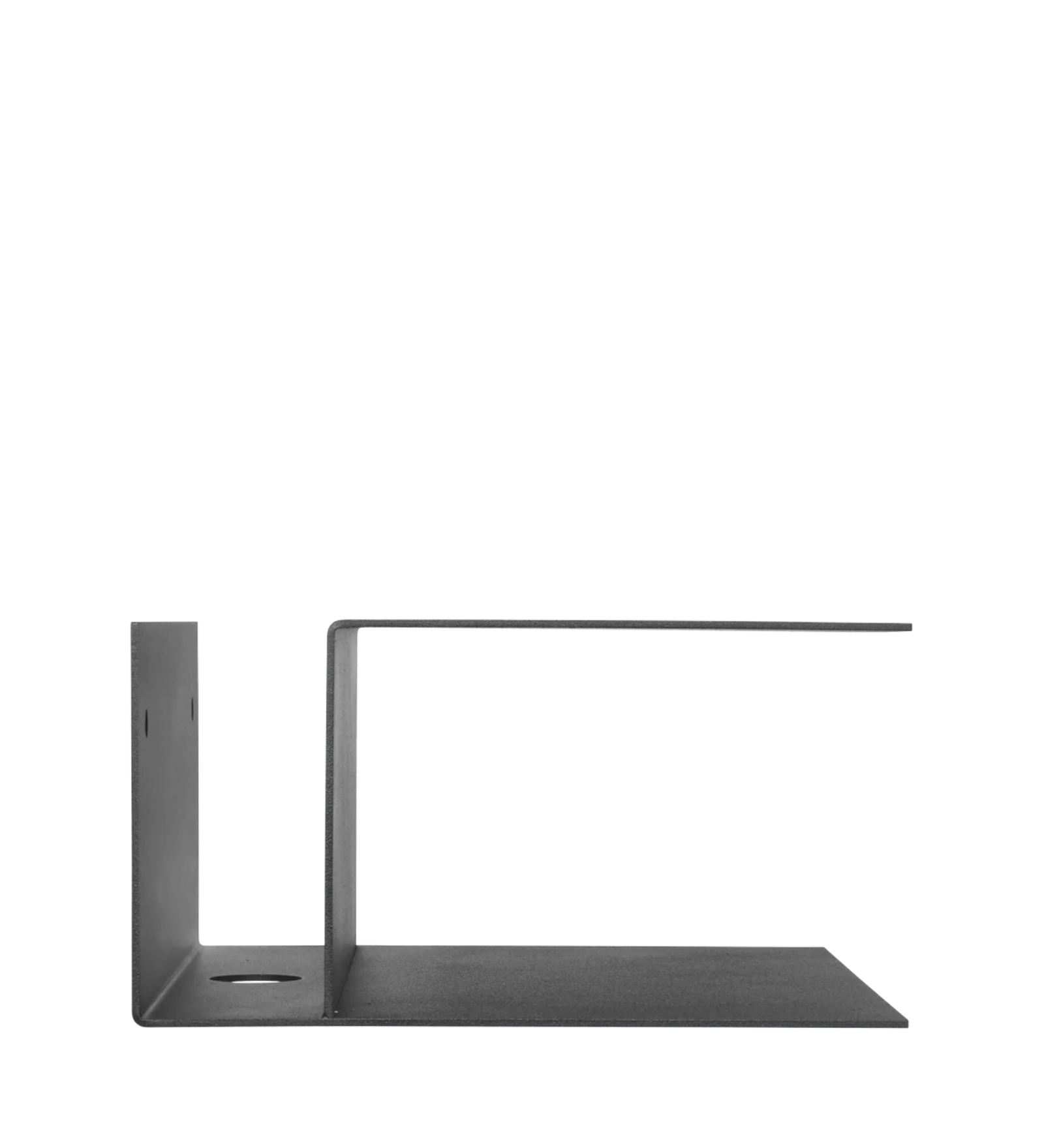 lager bedside table - black