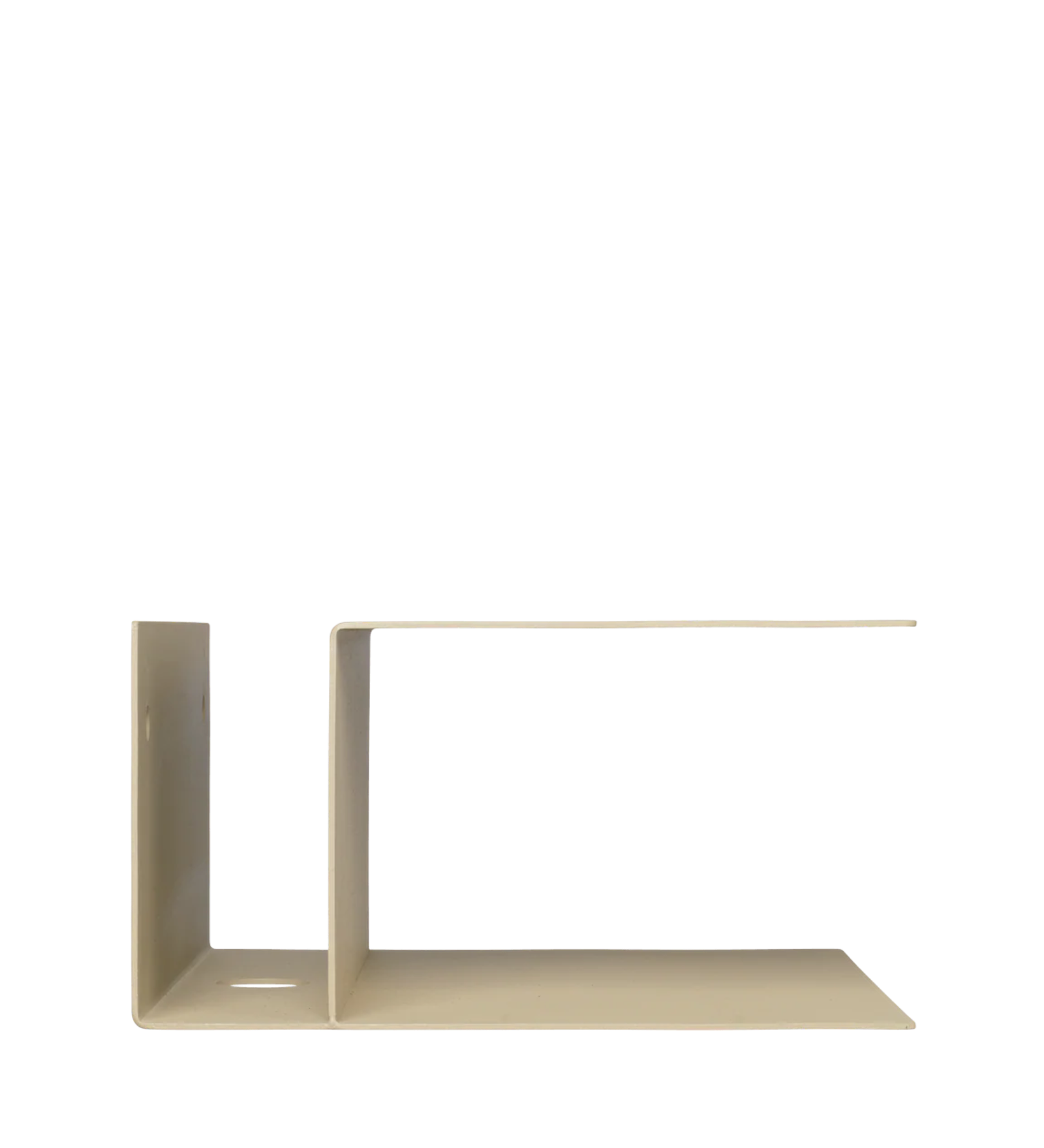 lager bedside table - cashmere
