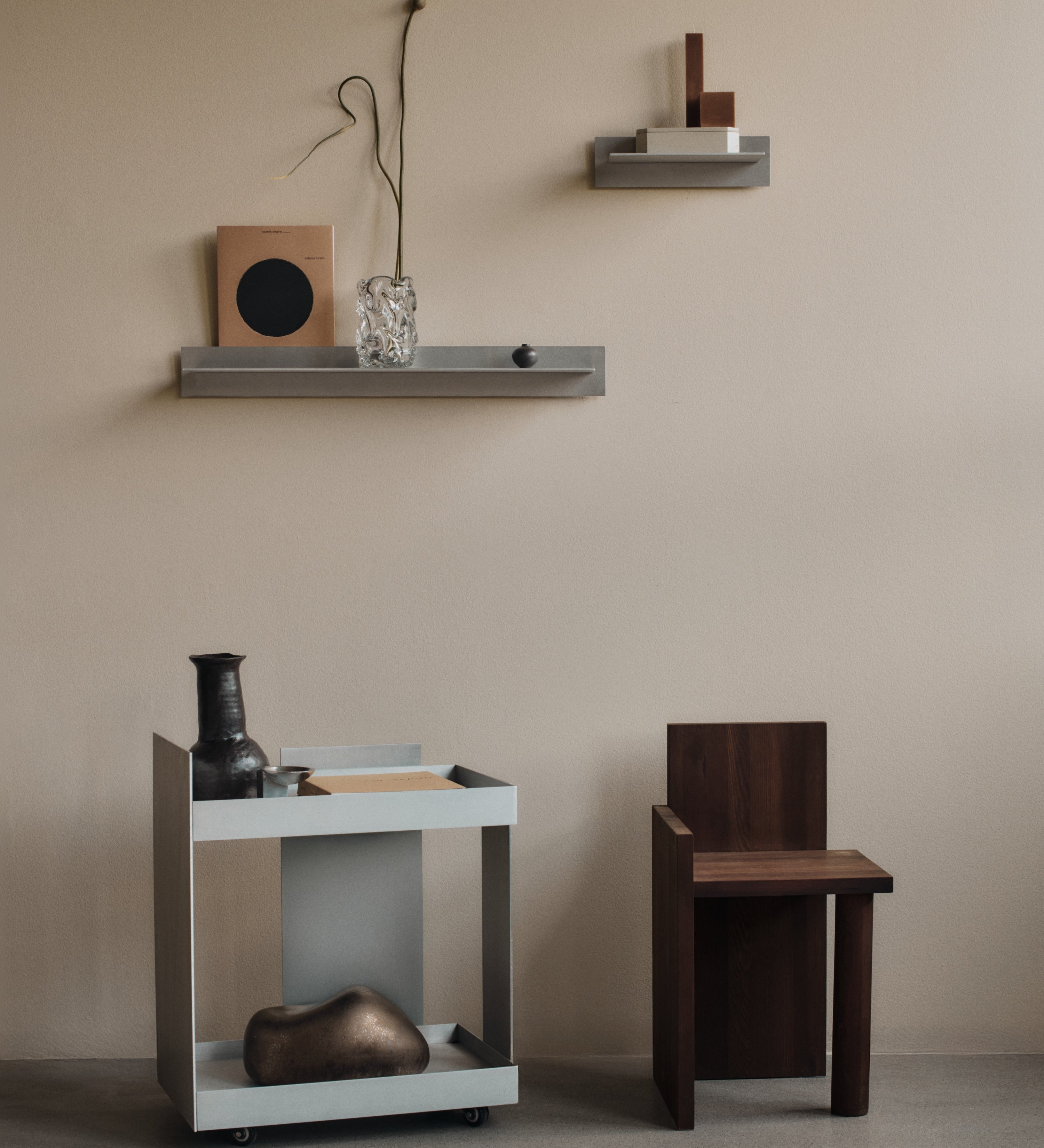 lager wall shelf single