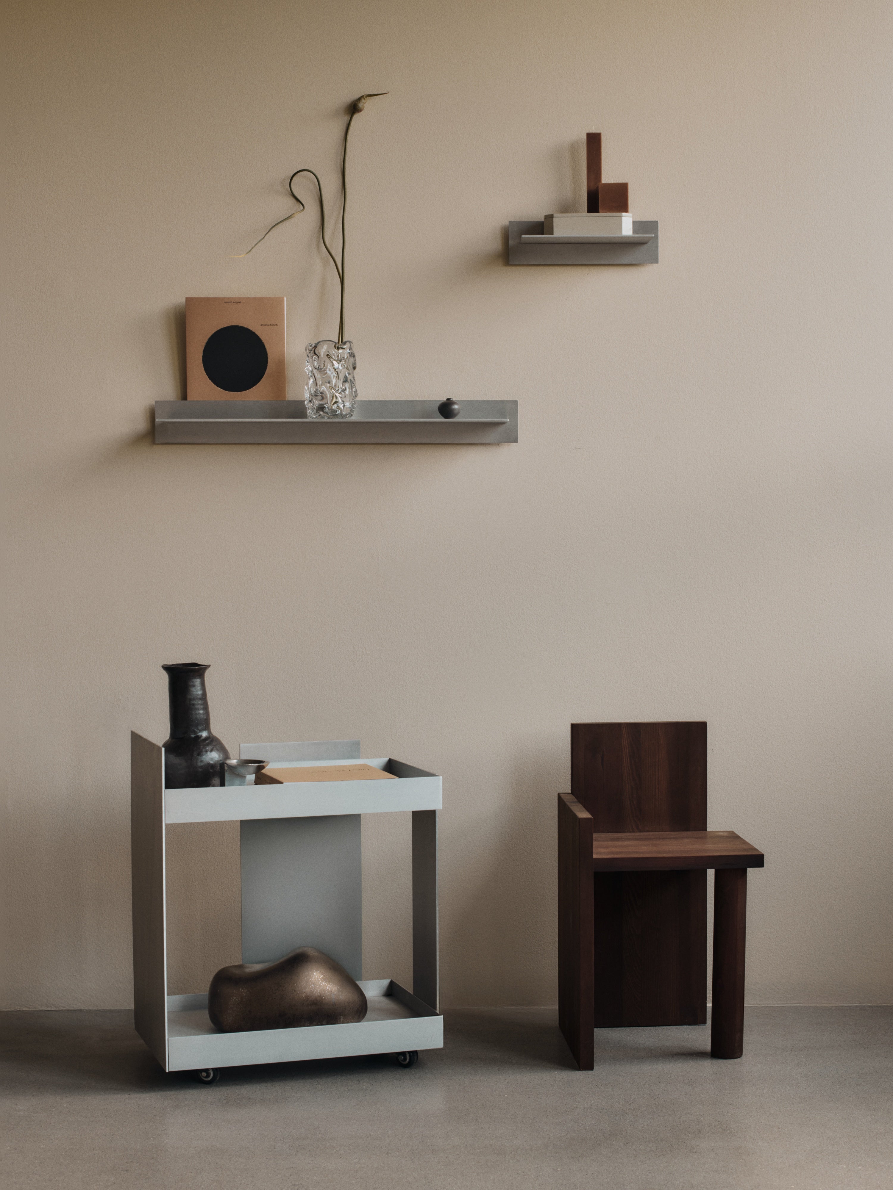 lager wall shelf single