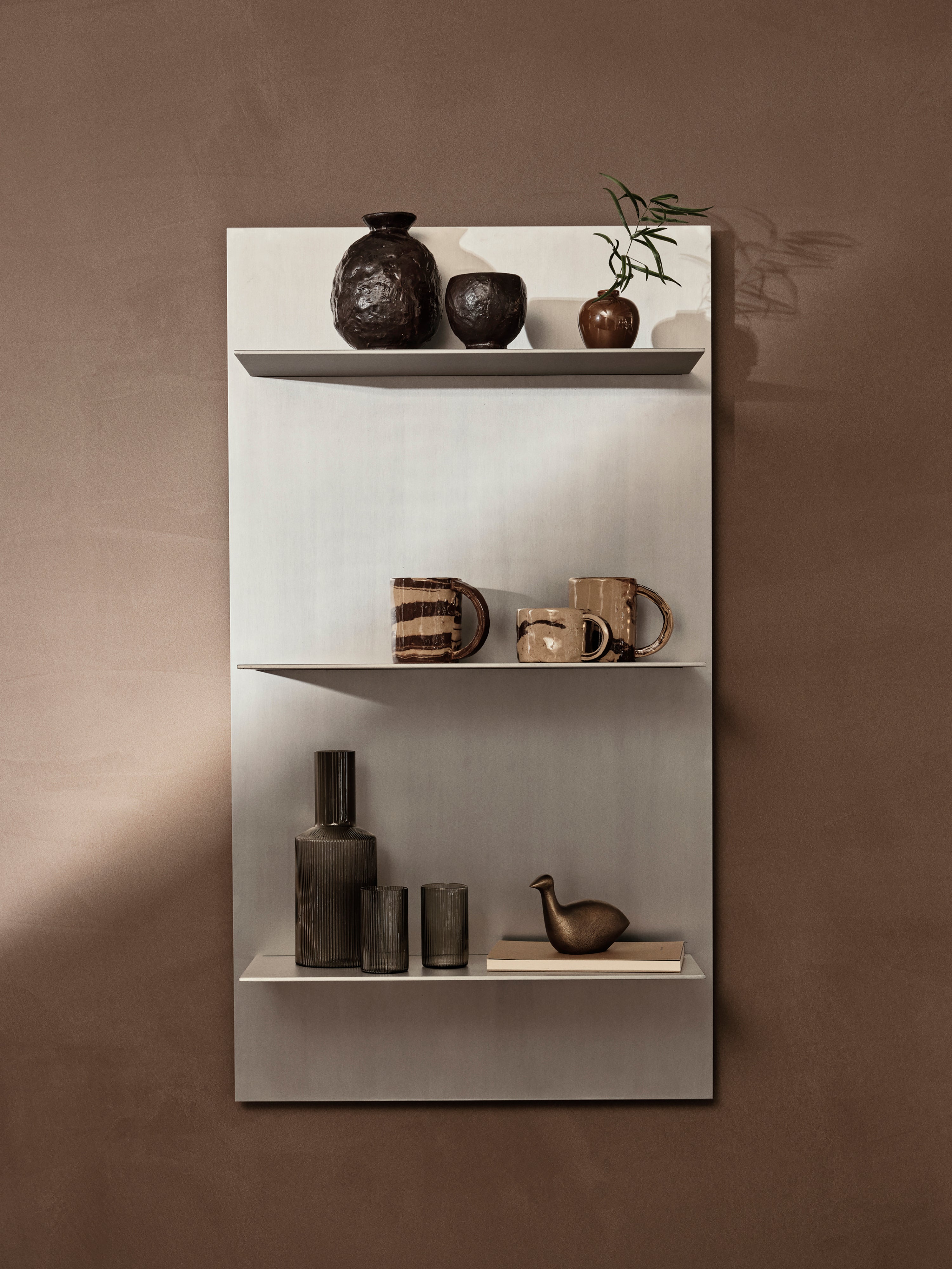 lager wall shelf triple