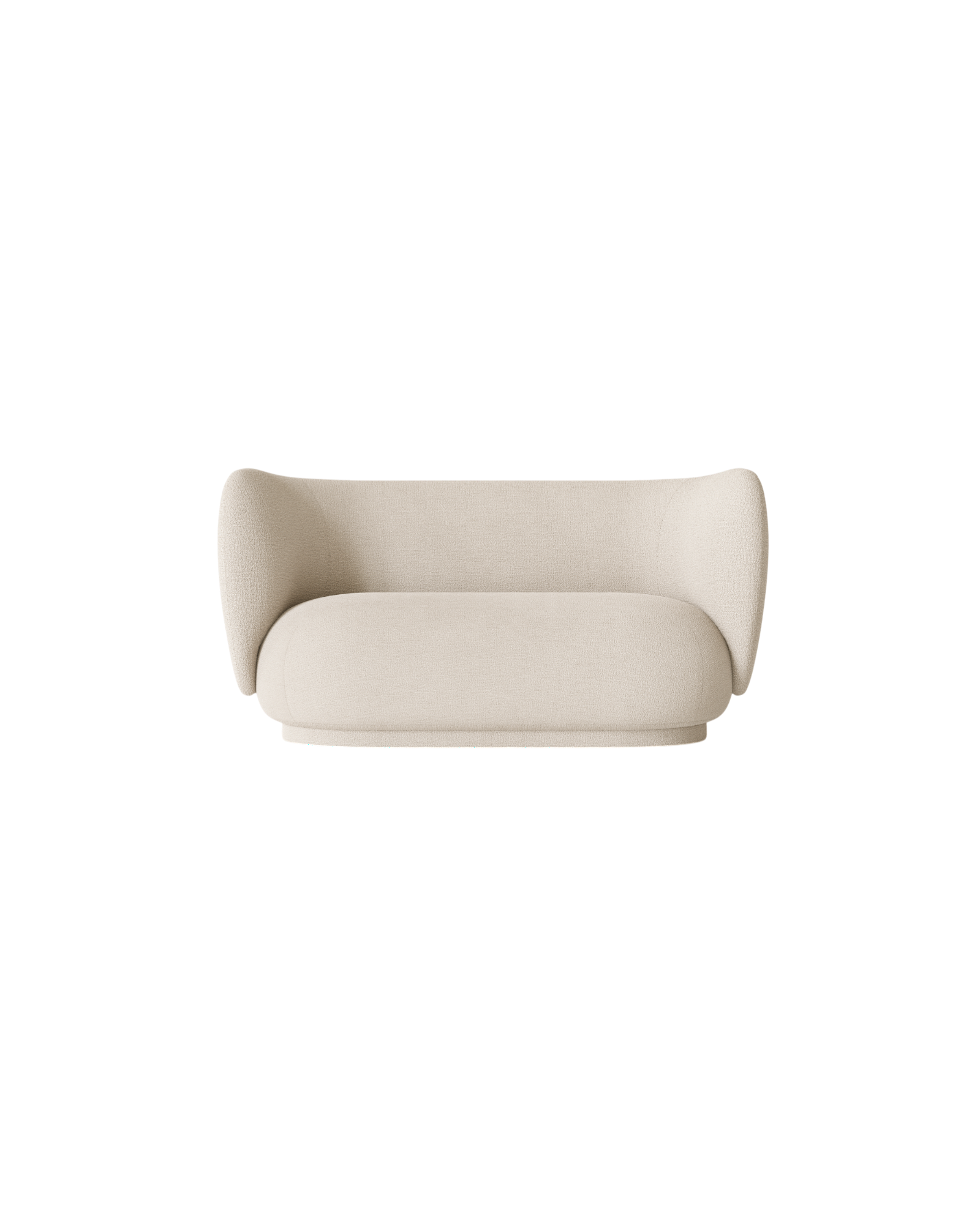 rico sofa 2 seater - bouclé by ferm living 