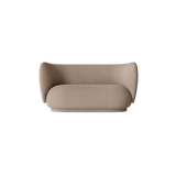 rico sofa 2 seater - bouclé by ferm living 