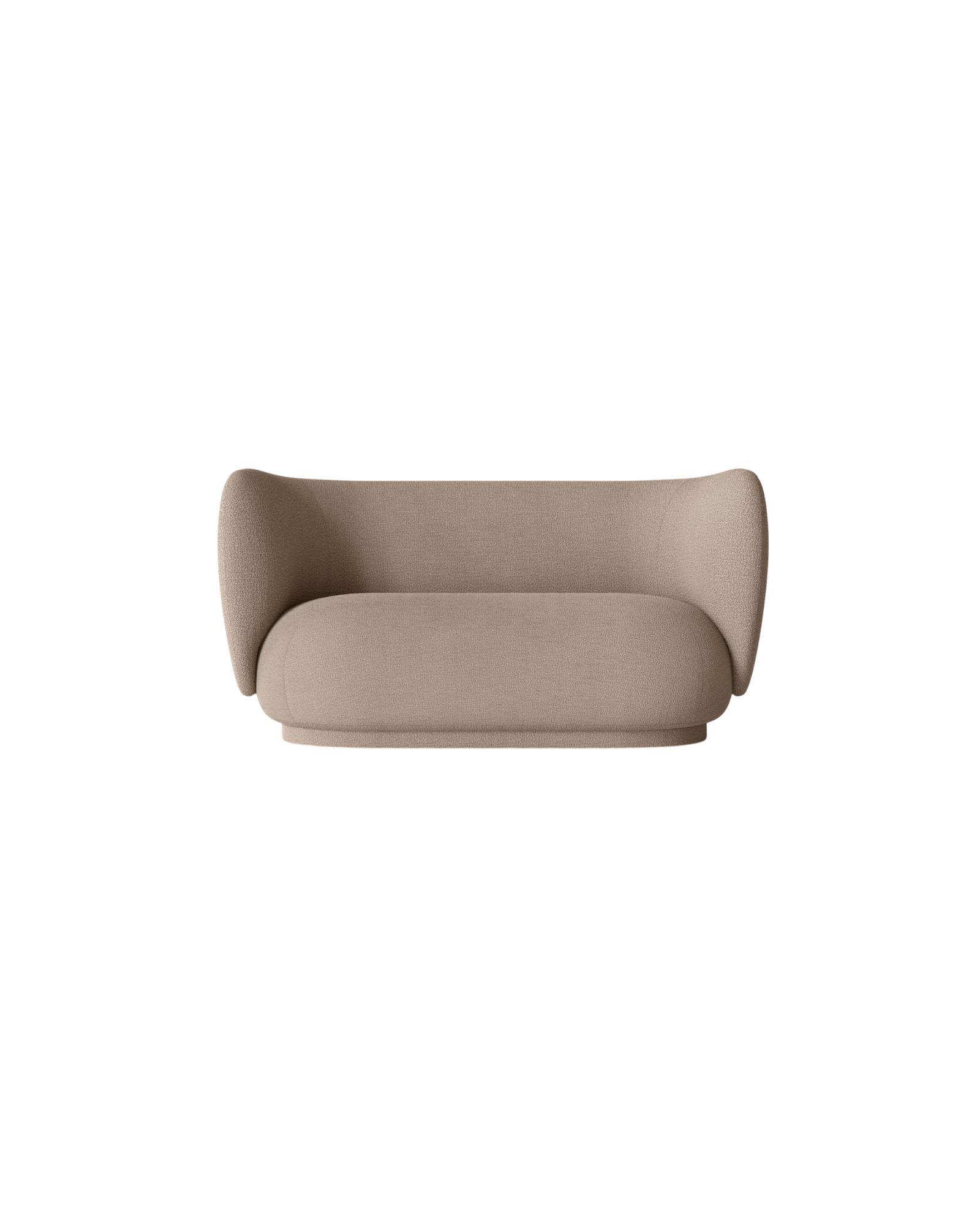 rico sofa 2 seater - bouclé by ferm living 