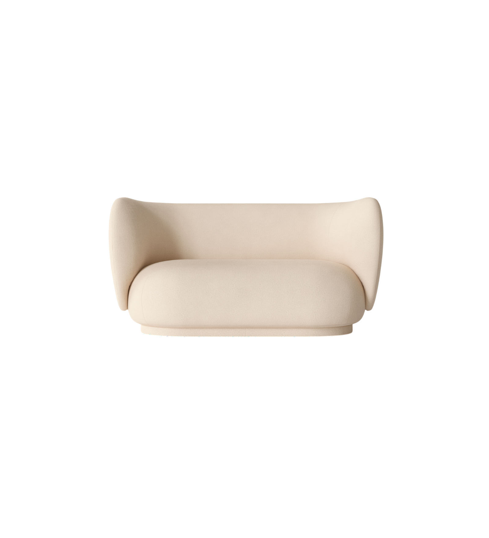rico sofa 2 seater - brushed by ferm living