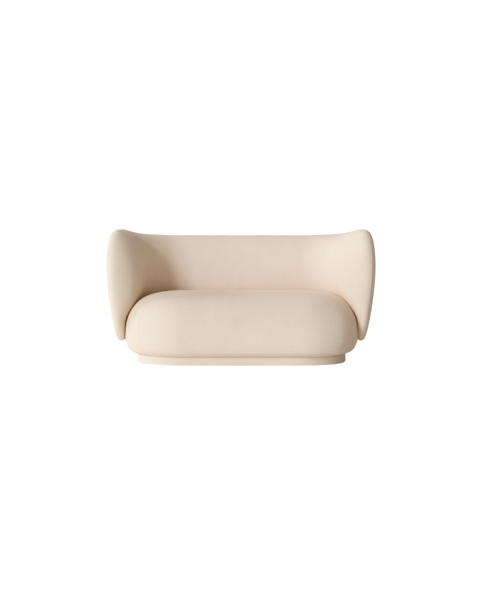 rico sofa 2 seater - brushed by ferm living