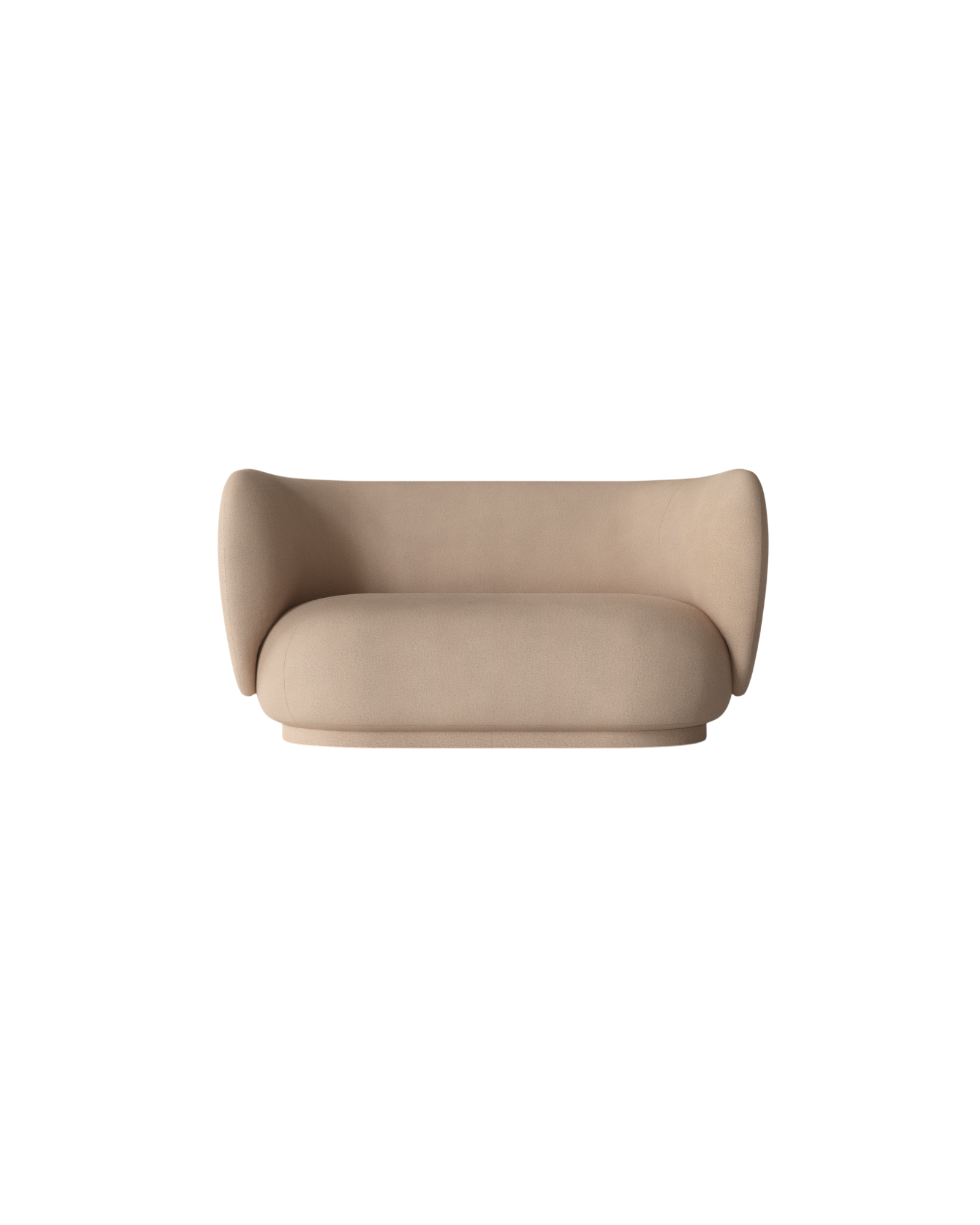 rico sofa 2 seater - brushed by ferm living