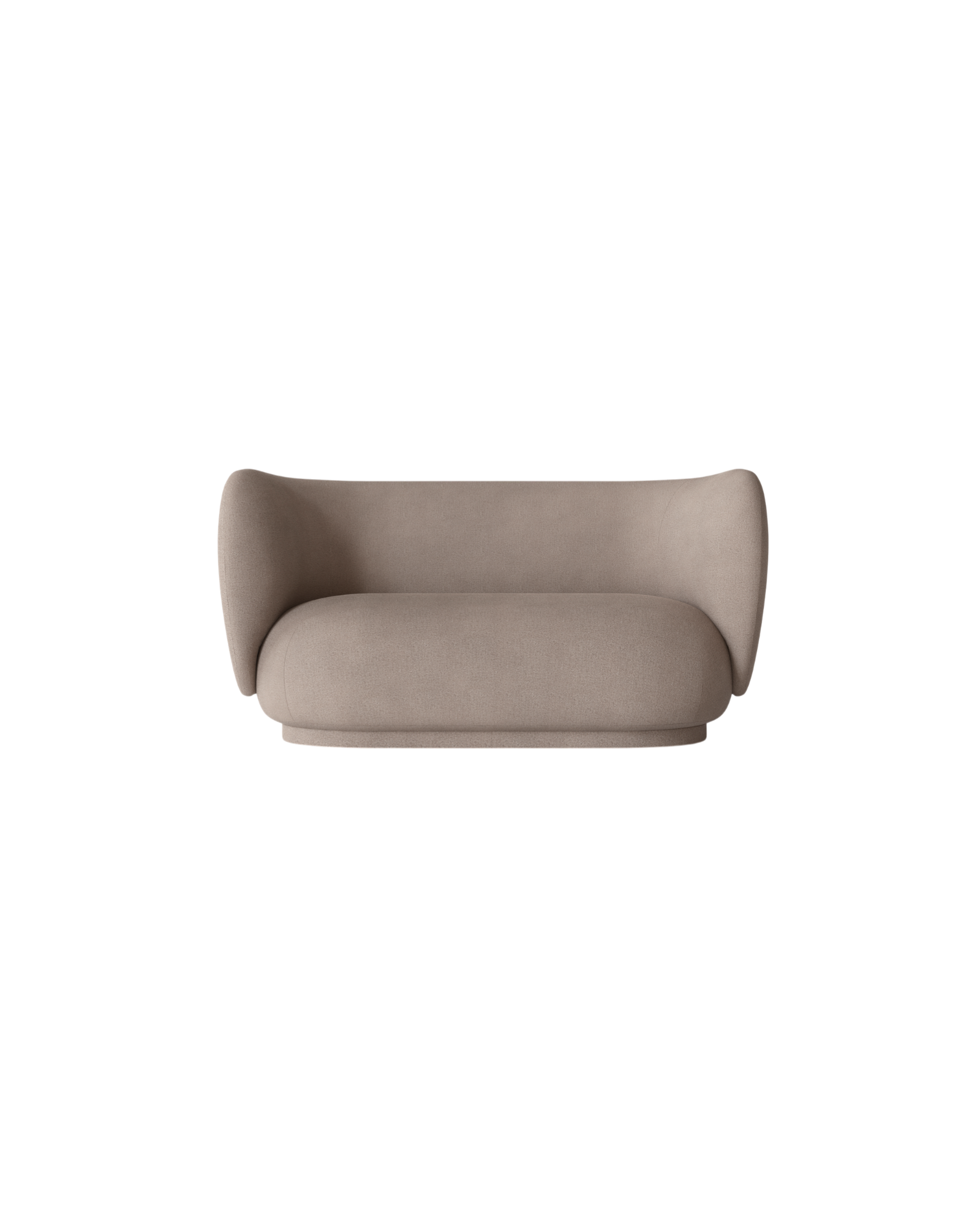 rico sofa 2 seater - brushed by ferm living