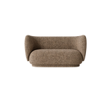 rico sofa 2 seater - main line flax by camira 