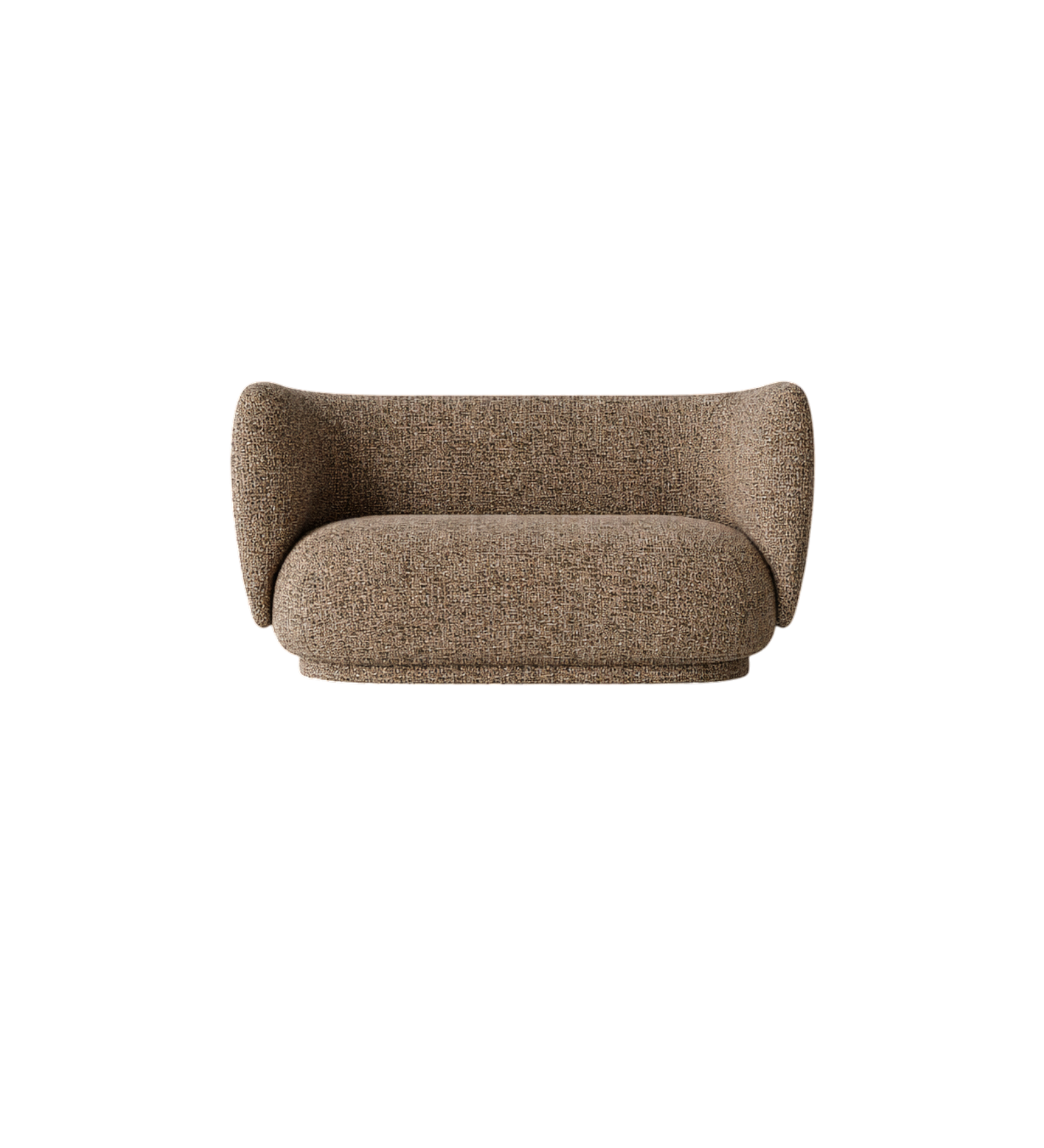 rico sofa 2 seater - main line flax by camira 
