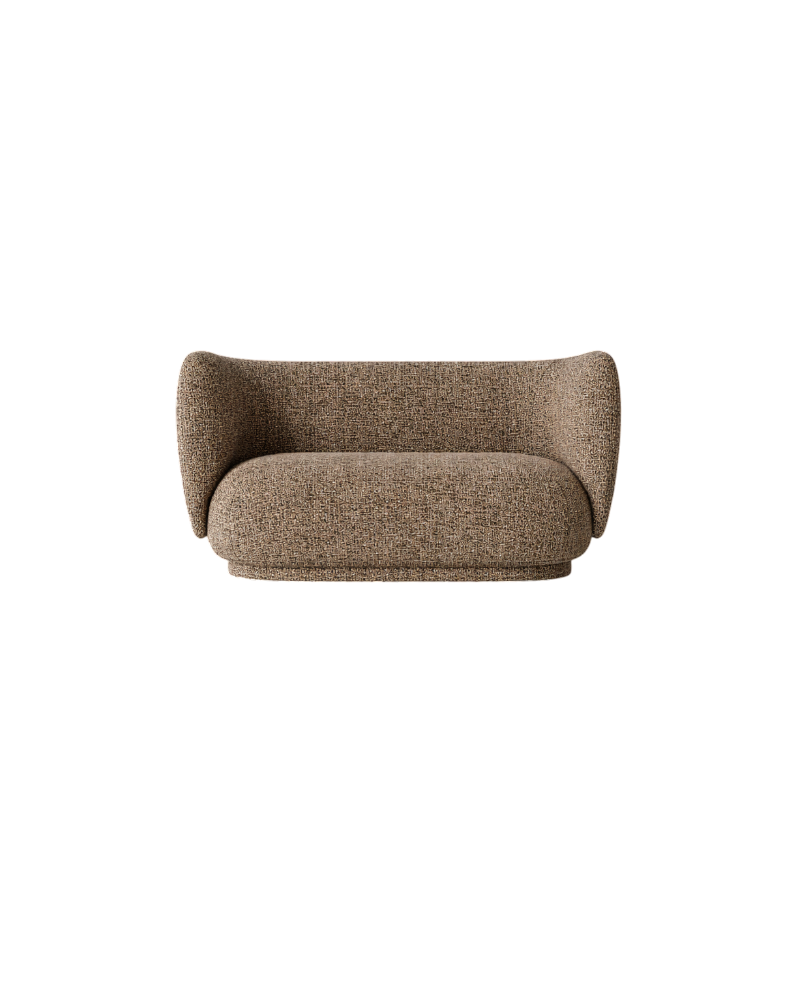 rico sofa 2 seater - main line flax by camira 