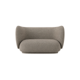rico sofa 2 seater - main line flax by camira 
