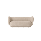 rico sofa 2 seater - main line flax by camira 
