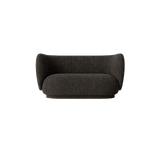 rico sofa 2 seater - soft bouclé by ferm living 