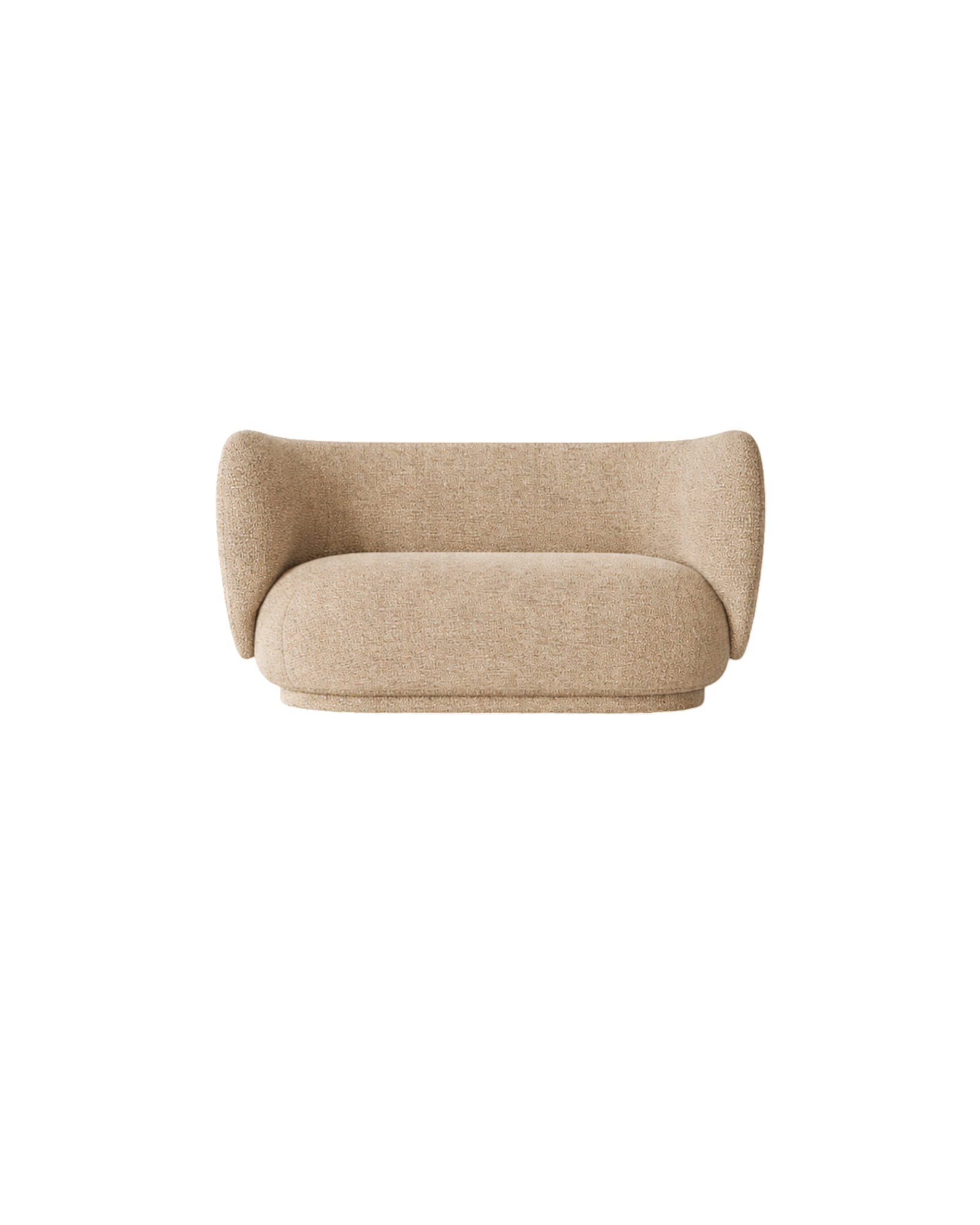 rico sofa 2 seater - tonus 4 by kvadrat