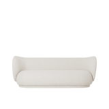 rico sofa 3 seater - bouclé by ferm living 