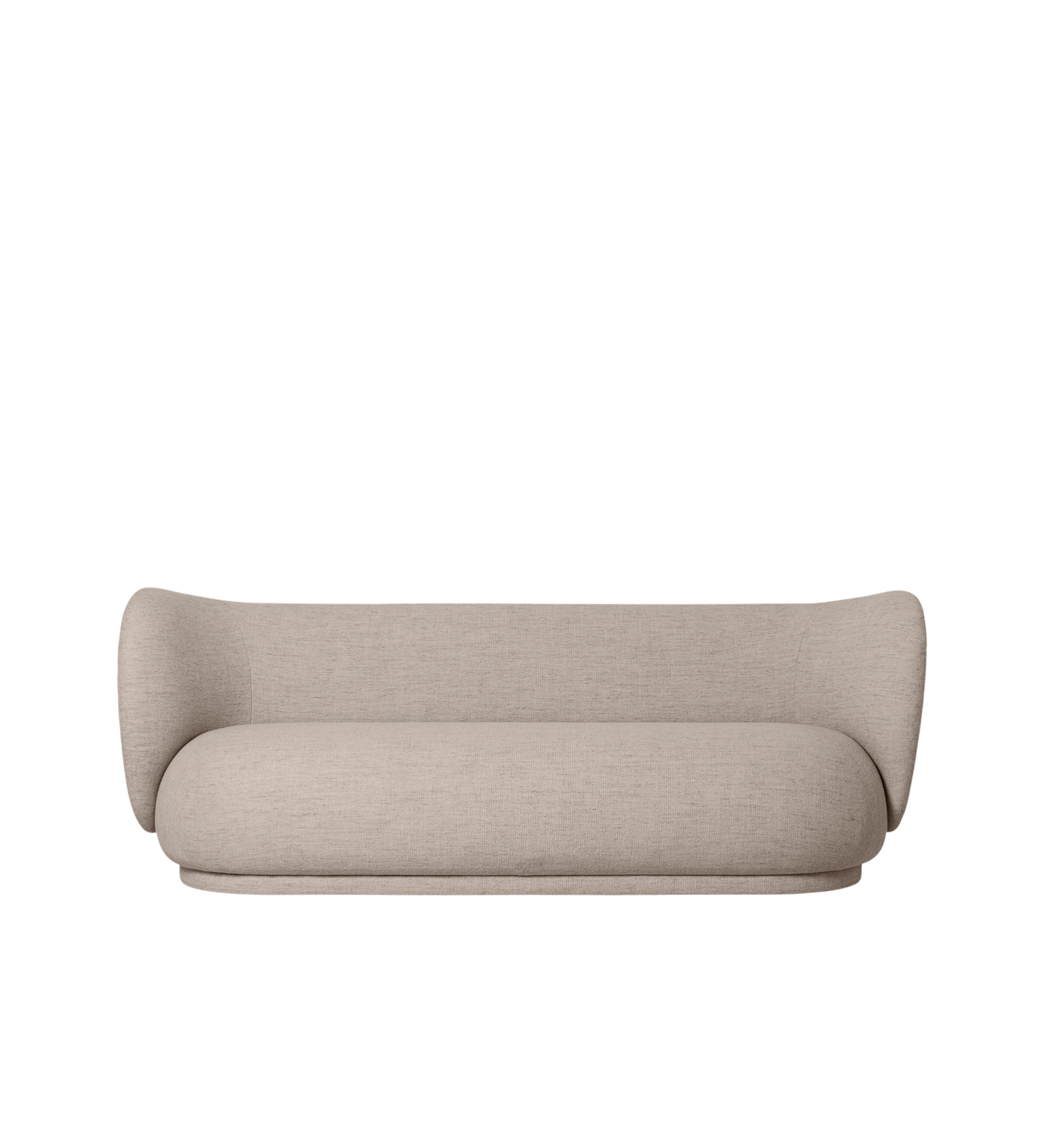 rico sofa 3 seater - bouclé by ferm living 