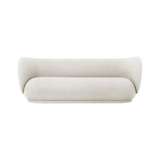 rico sofa 3 seater - brushed by ferm living 